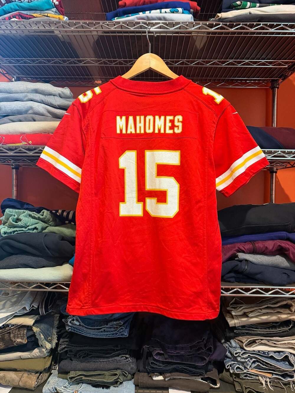 Nike Patrick Mahomes Kansas City Chiefs Jersey Youth XL Red Womens M/L